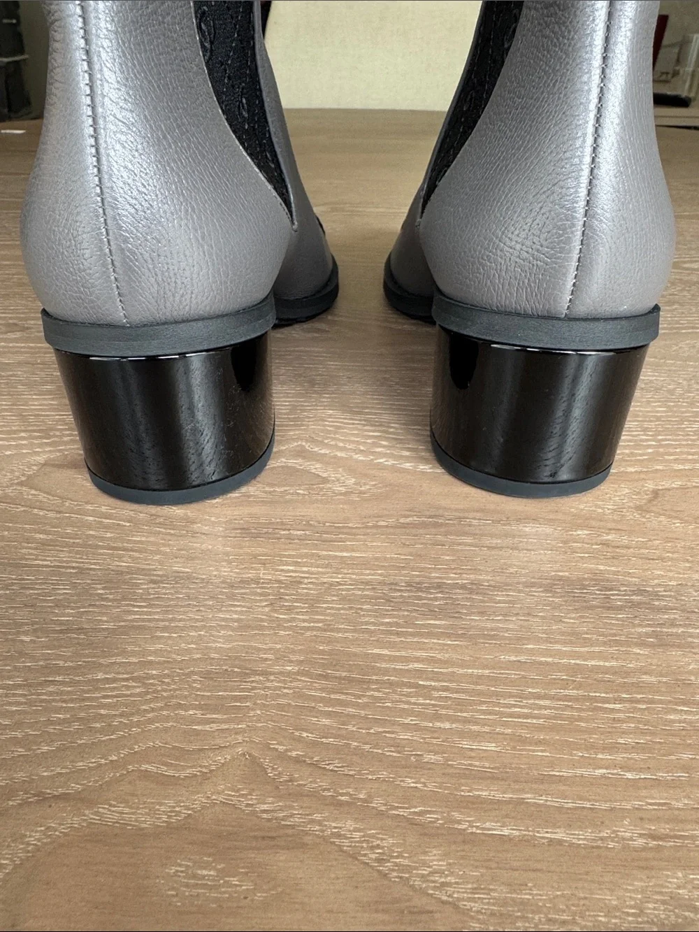 CHANEL stylish gray